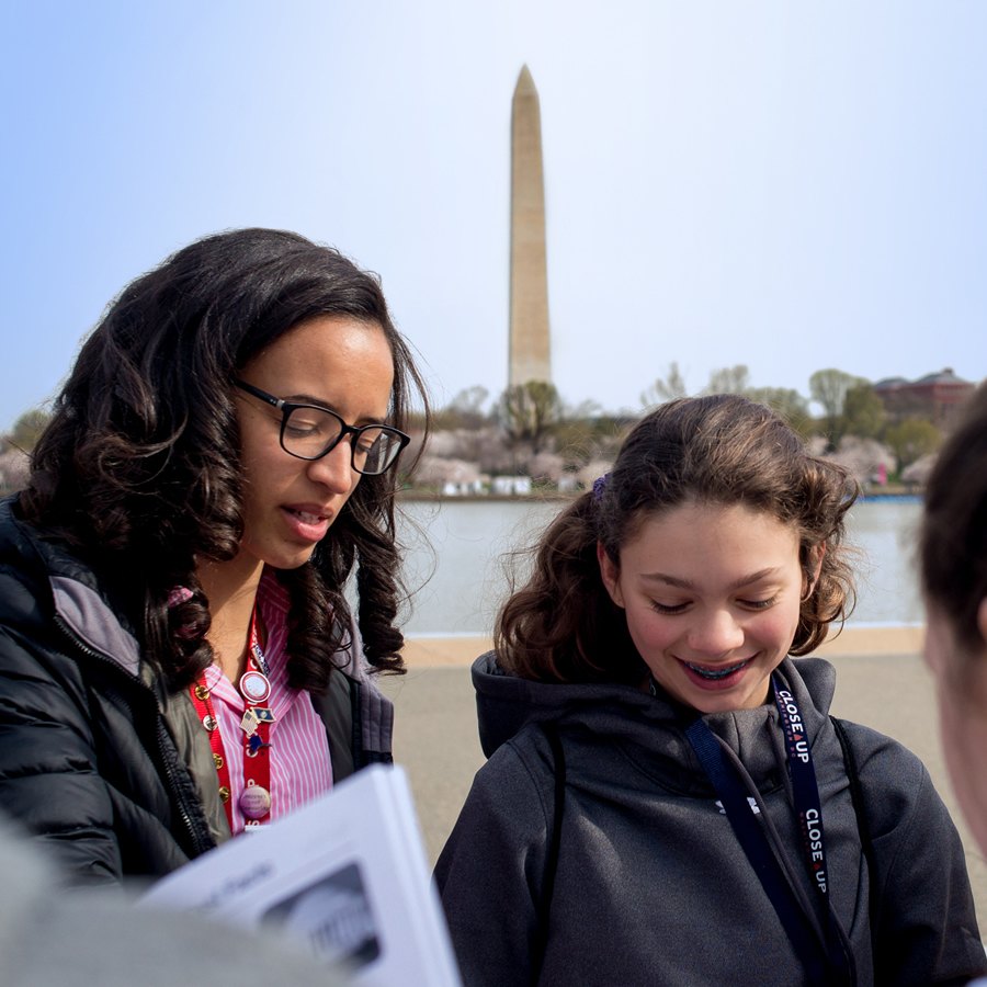 Washington Monument student learning